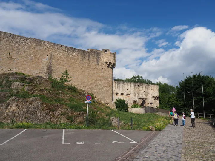 Chateau au du Hoglandsbourg, Elzas (Frankrijk)